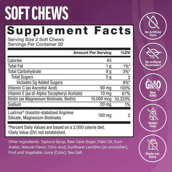 FemmiGlow Hair Growth Accelerator Gummies